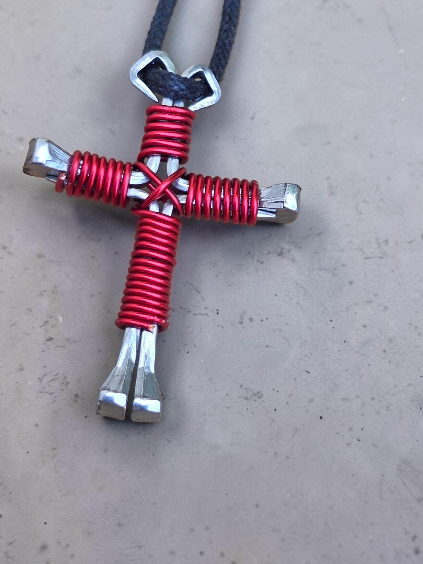 Red Cross Necklace