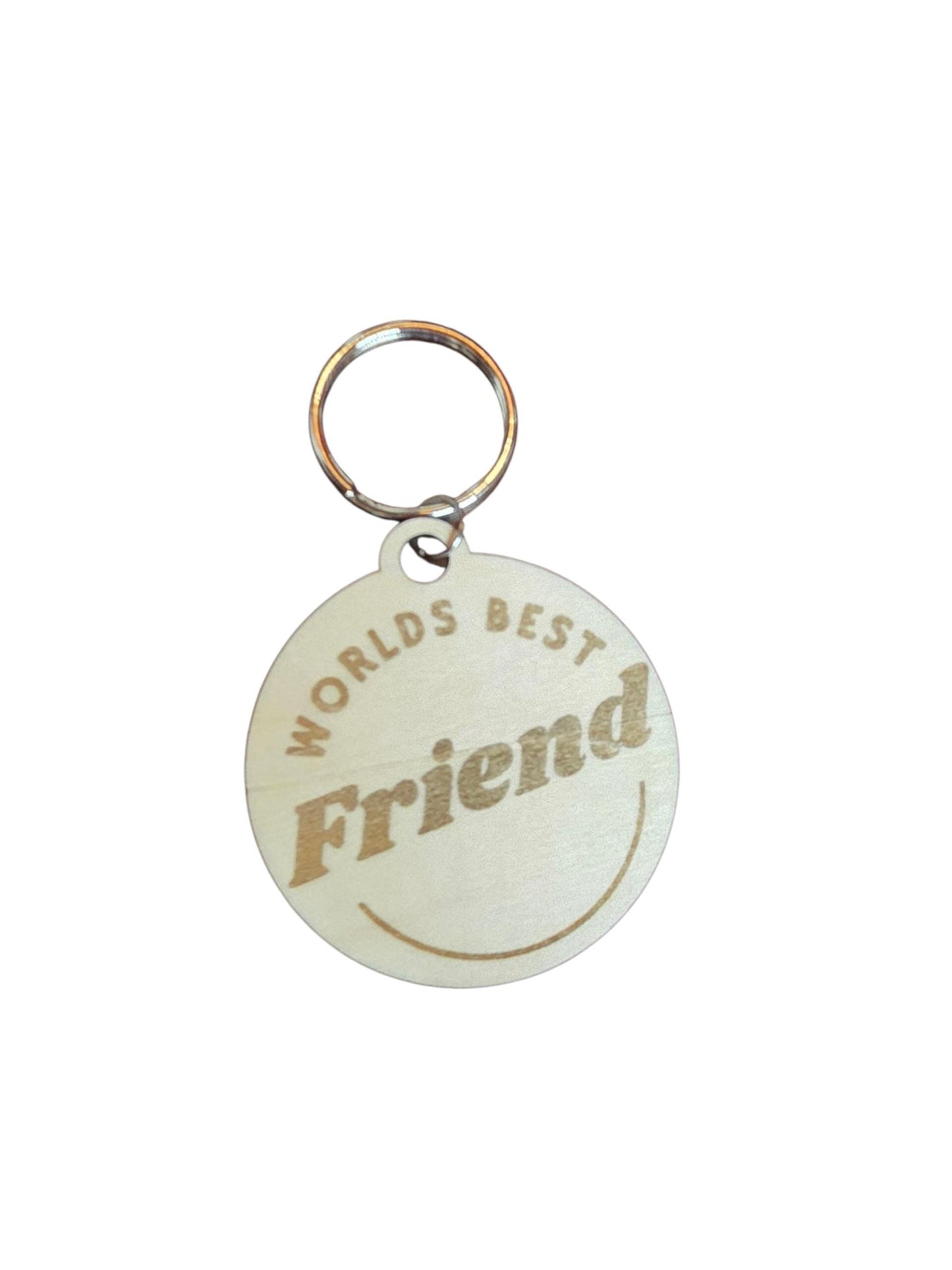 World's Best Friend Keychain