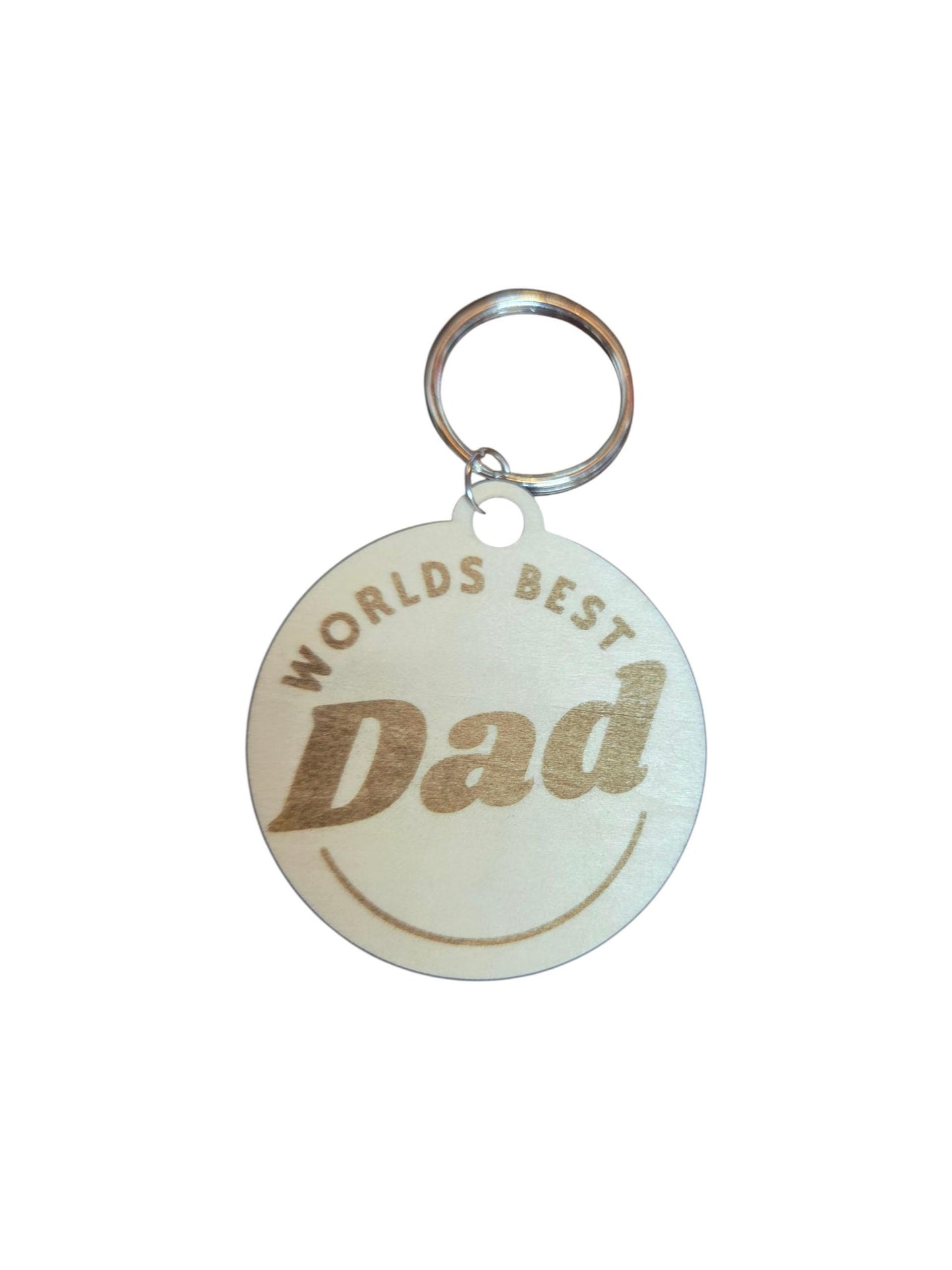World's Best Dad Keychain