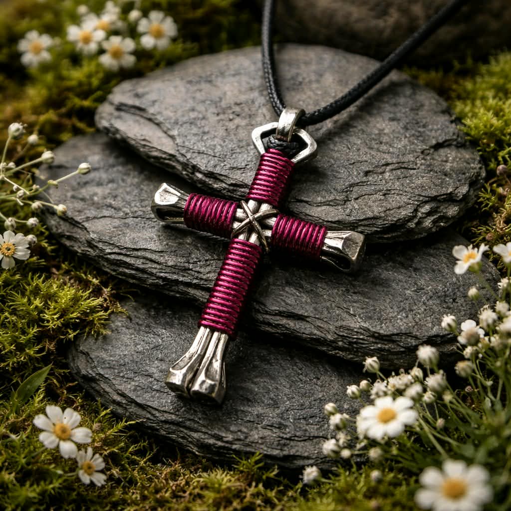 Horseshoe Nail Cross
