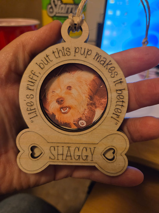 Photo Dog Ornament