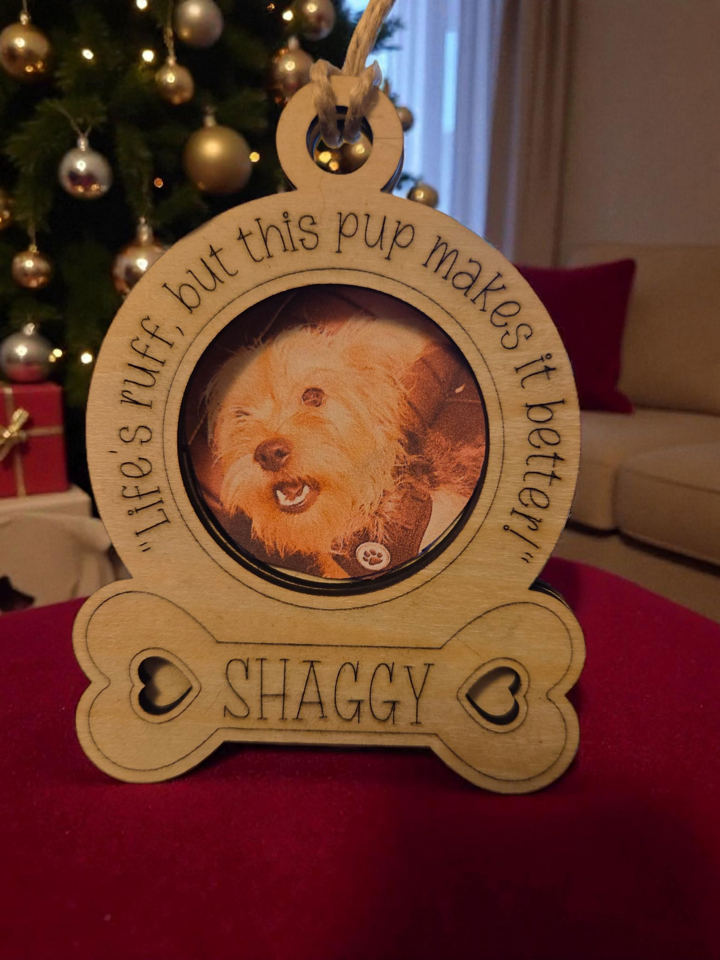 Photo Dog Ornament