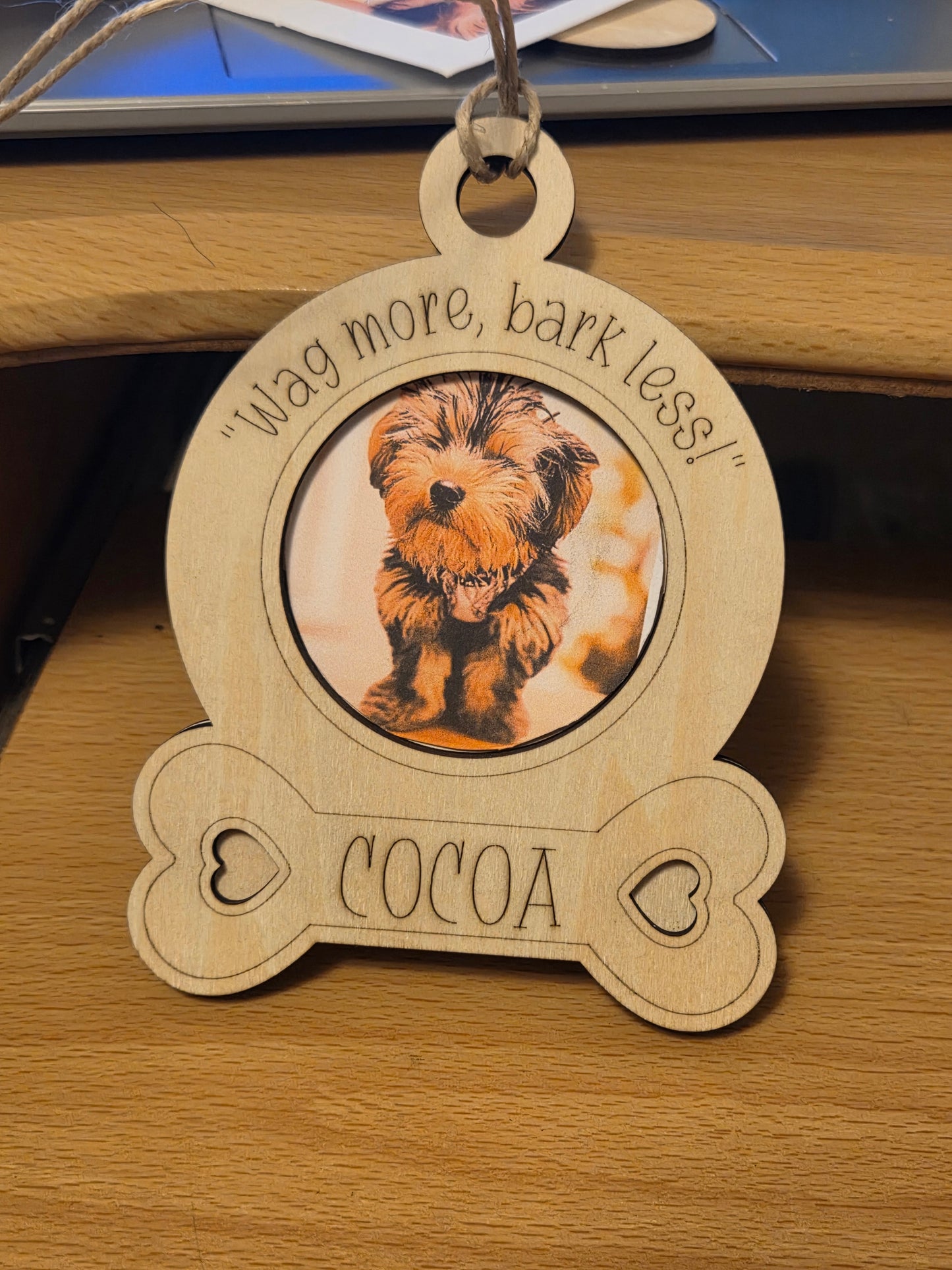 Photo Dog Ornament