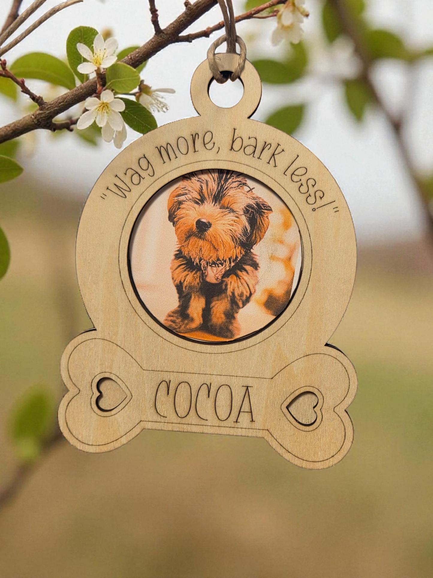 Photo Dog Ornament