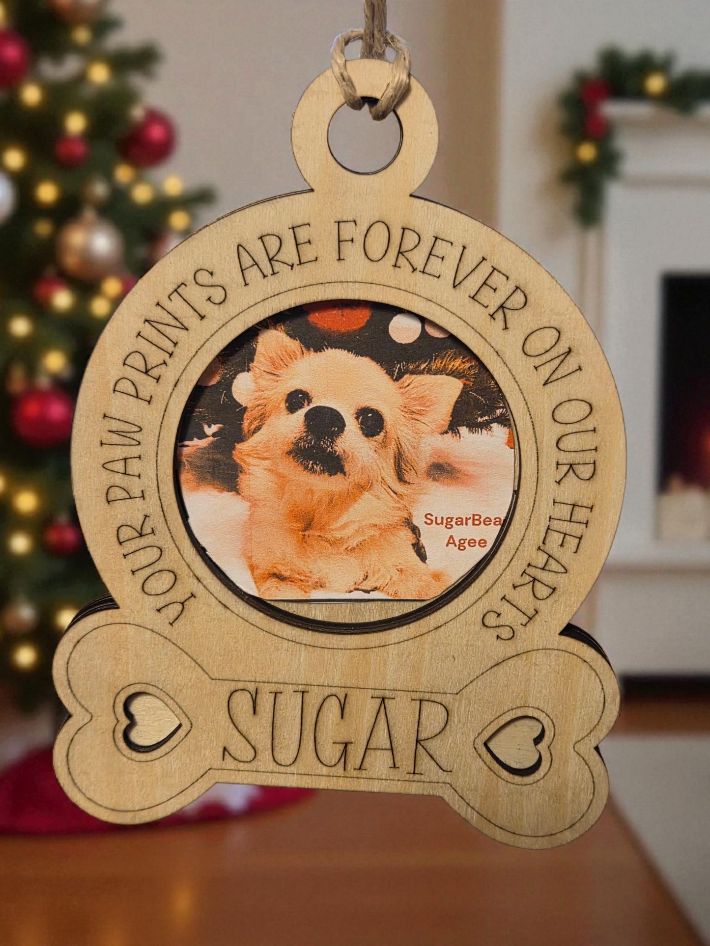 Photo Dog Ornament