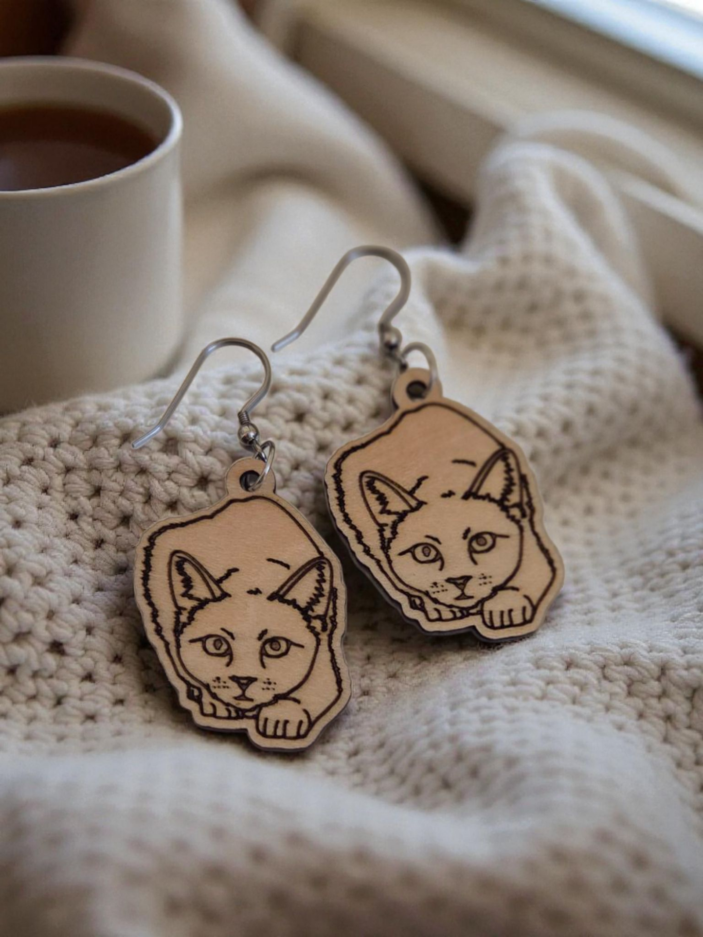 Cat Earrings
