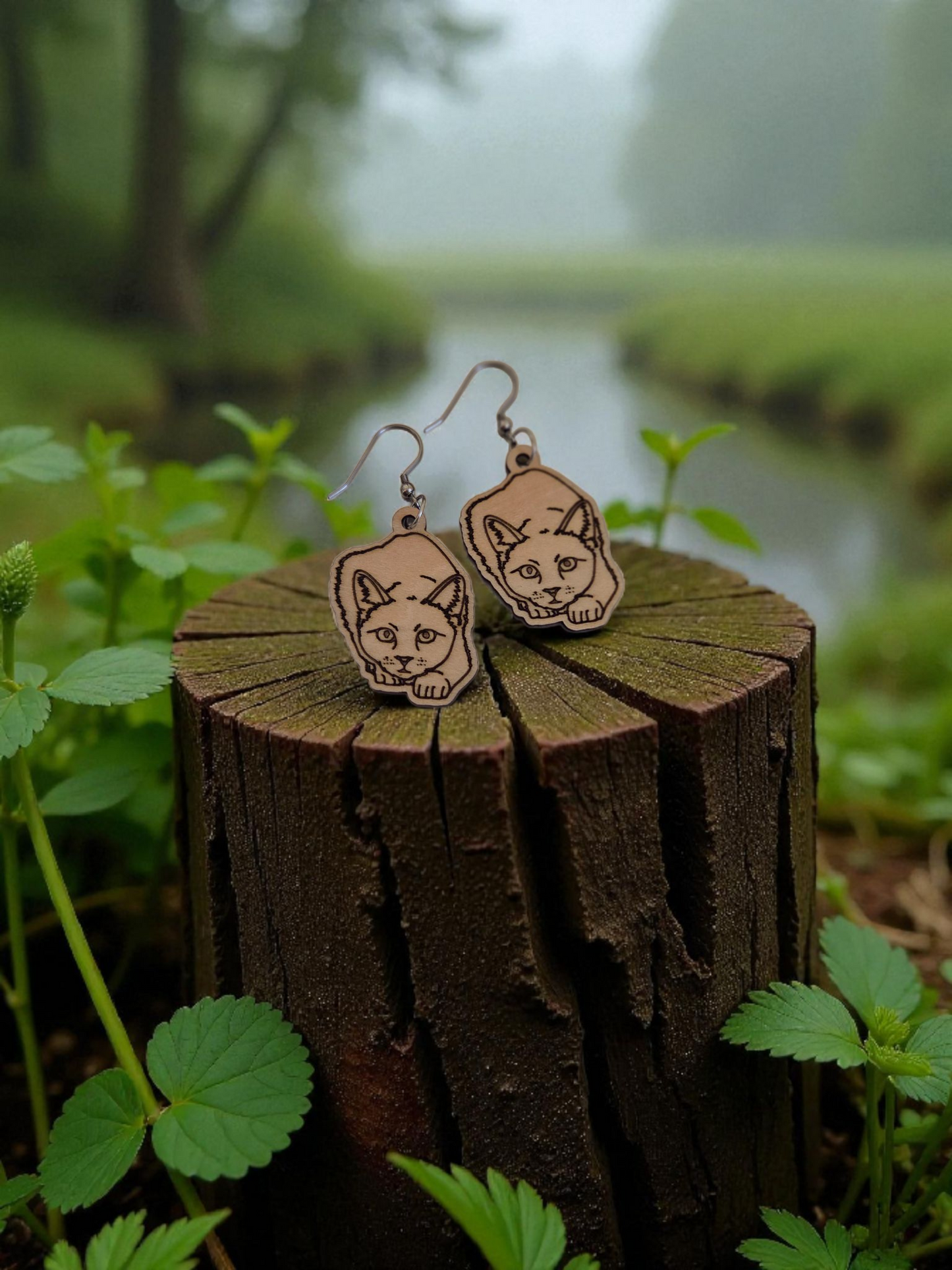 Cat Earrings