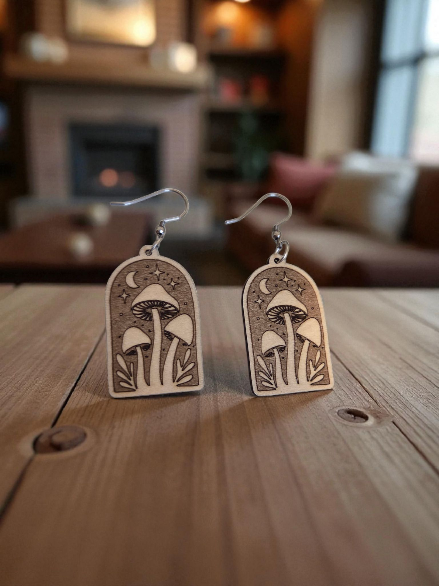 Mushroom Earrings