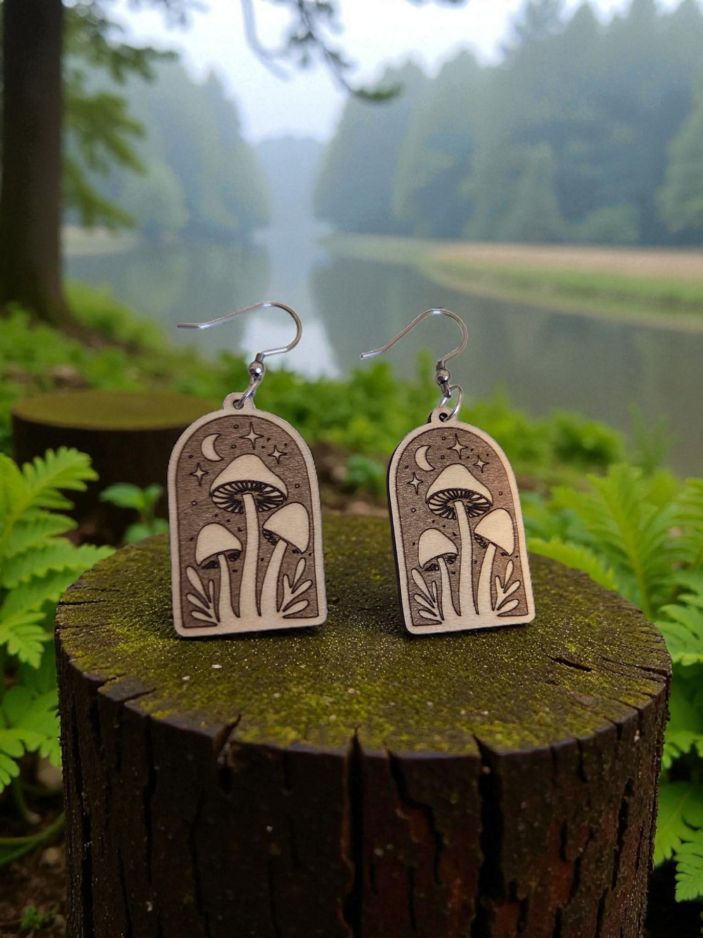 Mushroom Earrings