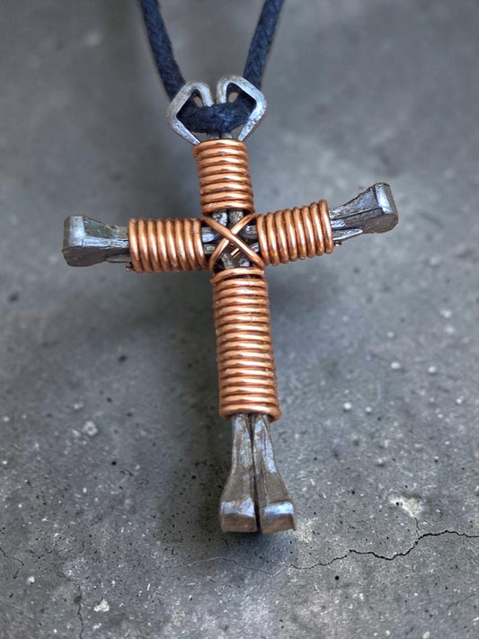 Limited Copper Cross Necklace