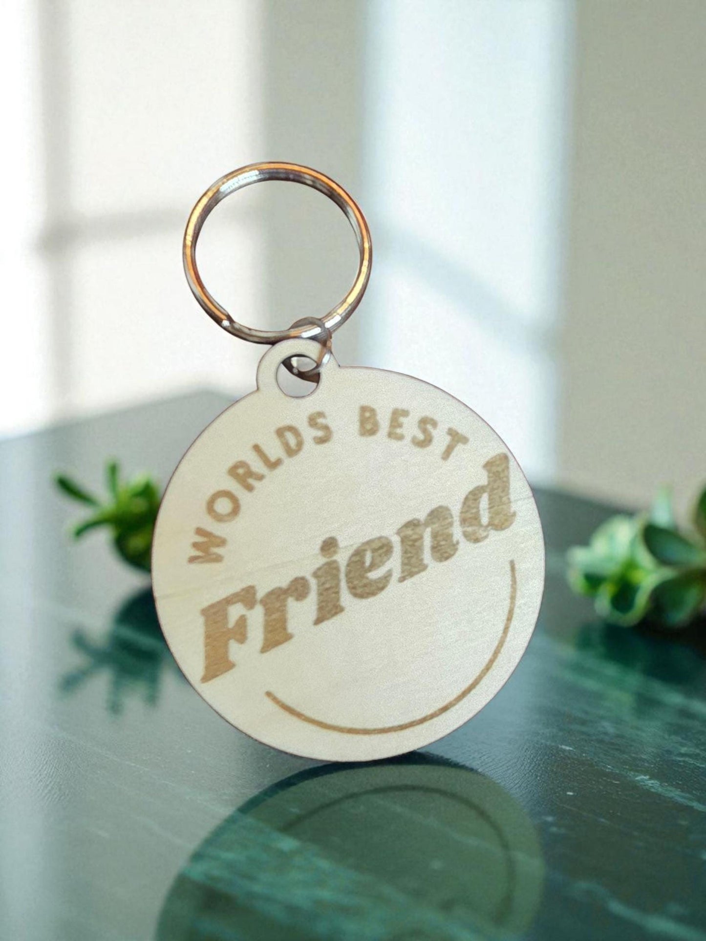 World's Best Friend Keychain