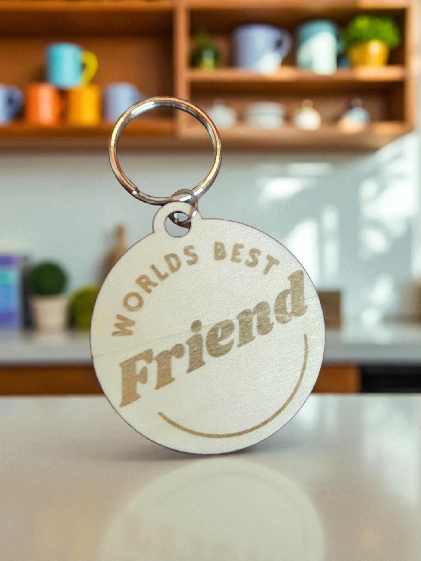 World's Best Friend Keychain