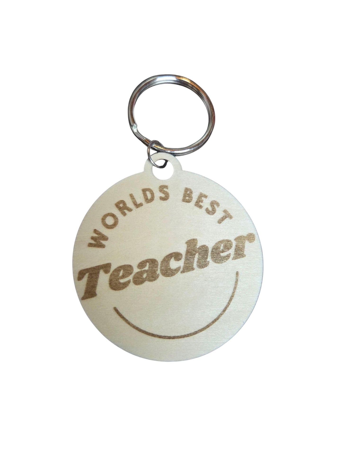 World's Best Teacher Keychain