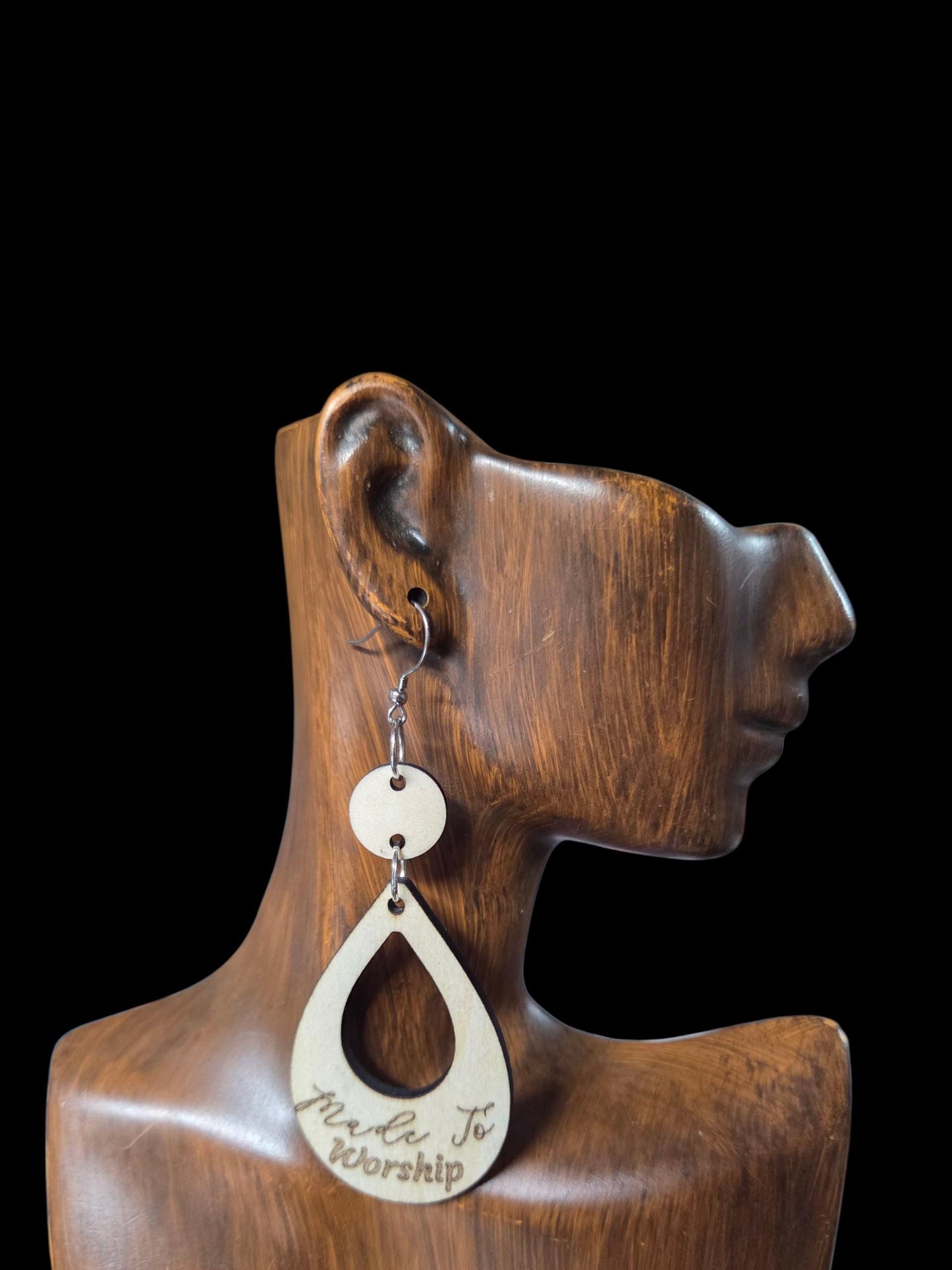 Made to Worship Earrings – Faith Jewelry