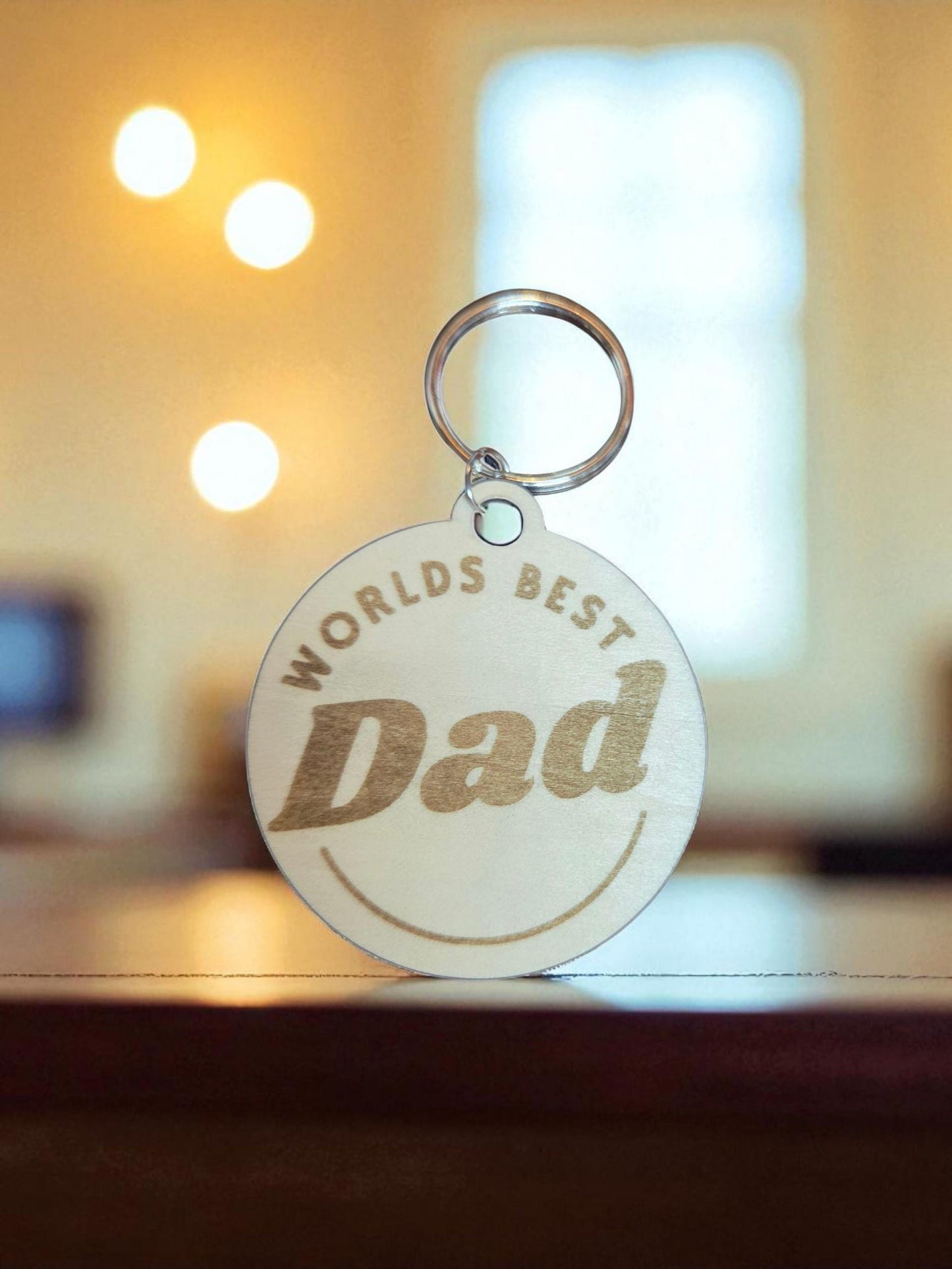 World's Best Dad Keychain