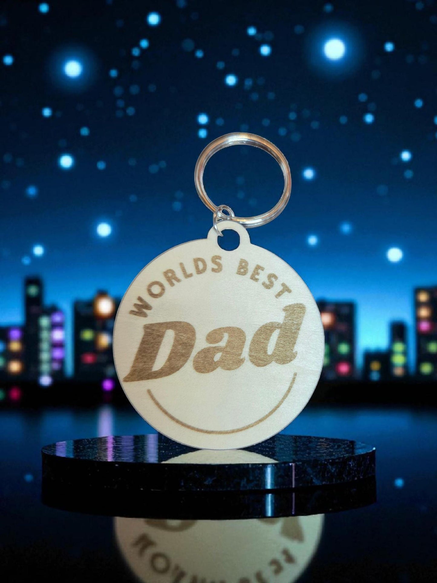 World's Best Dad Keychain
