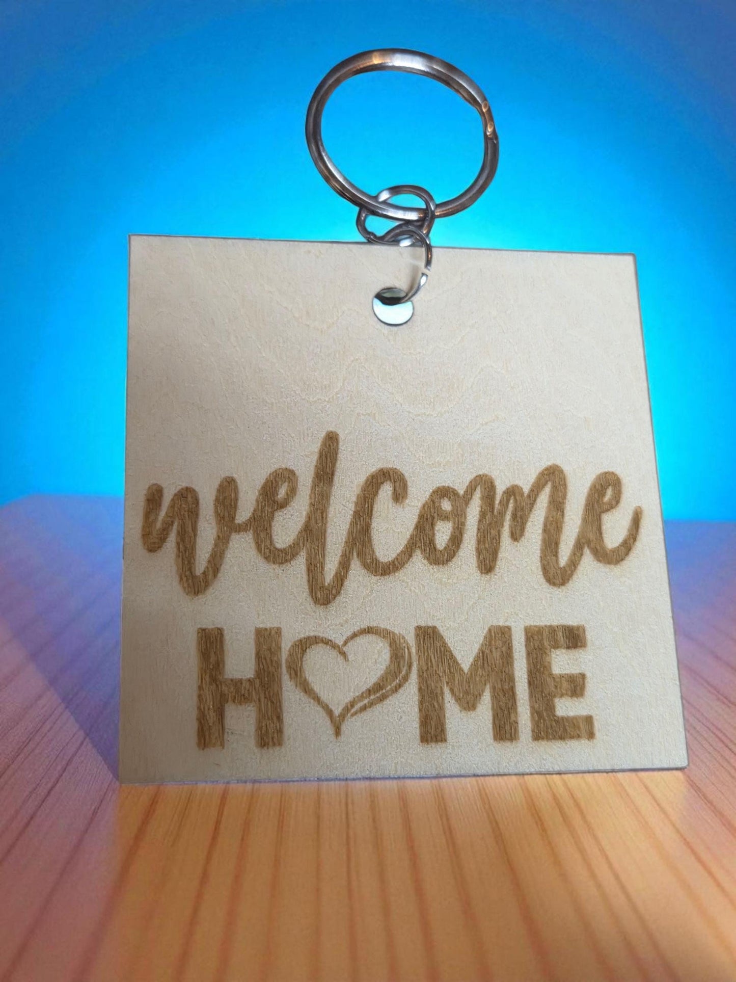 Welcome Home Keychain