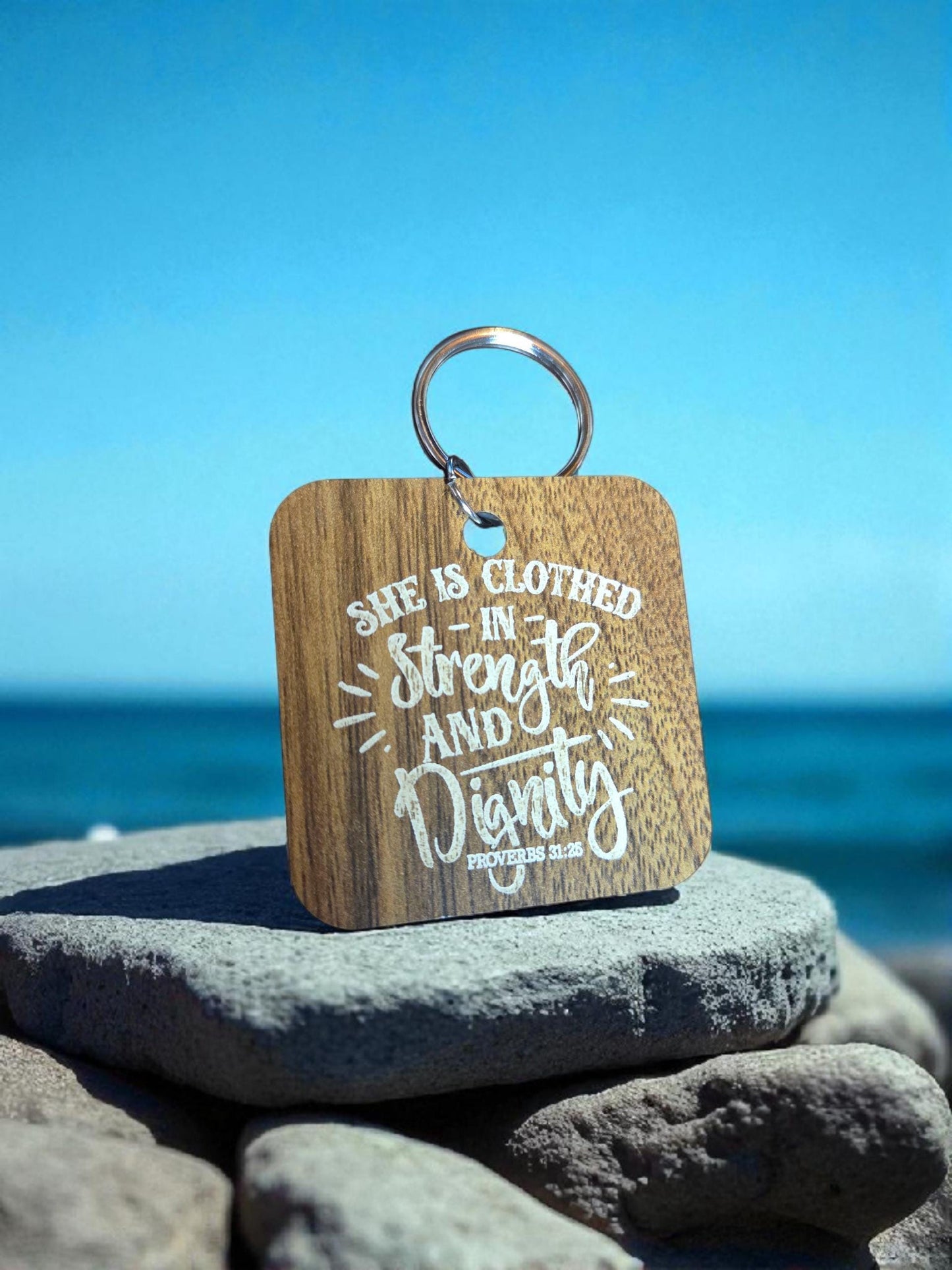 Proverbs 31 Keychain
