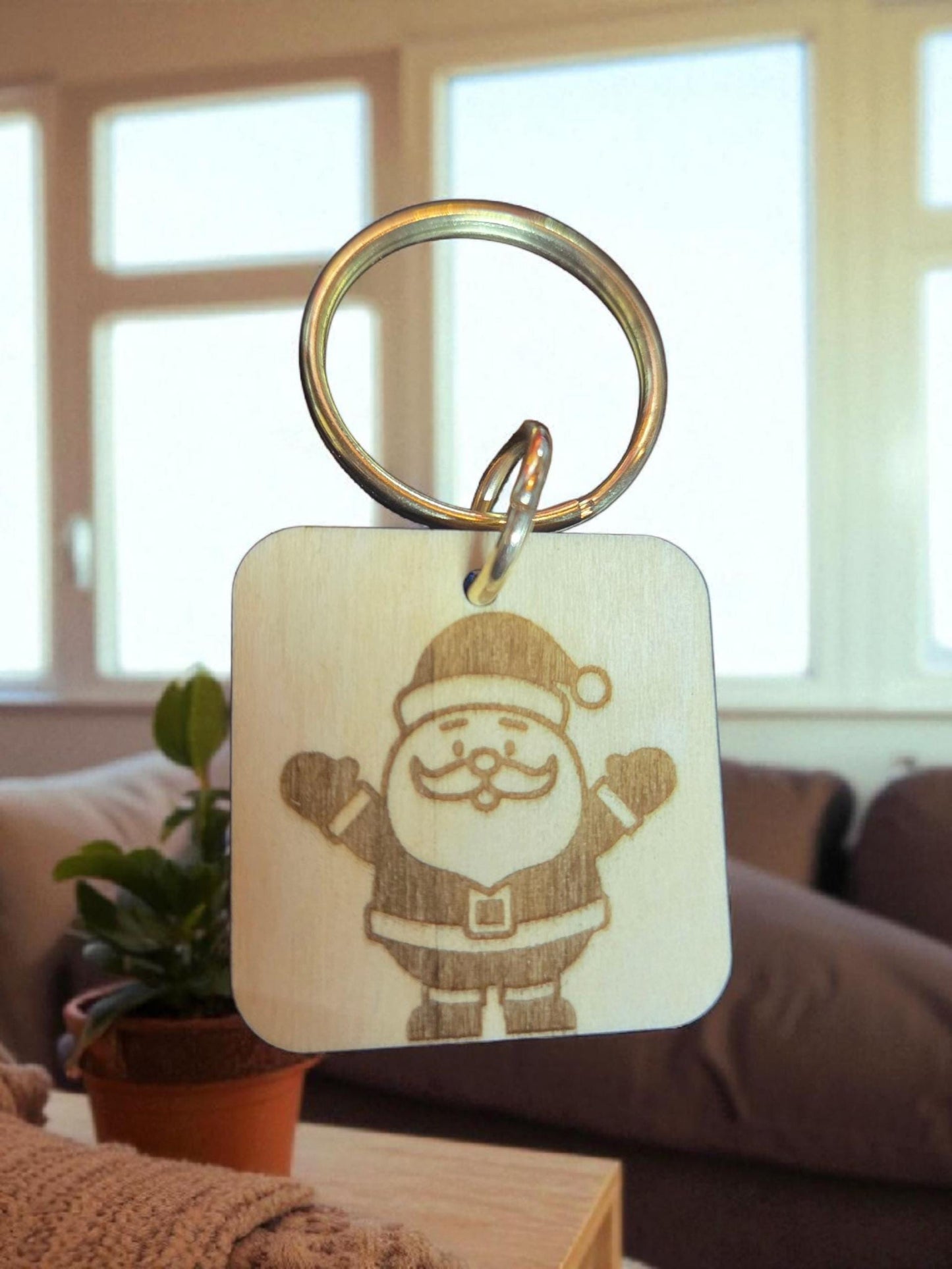 Santa Claus Keychain