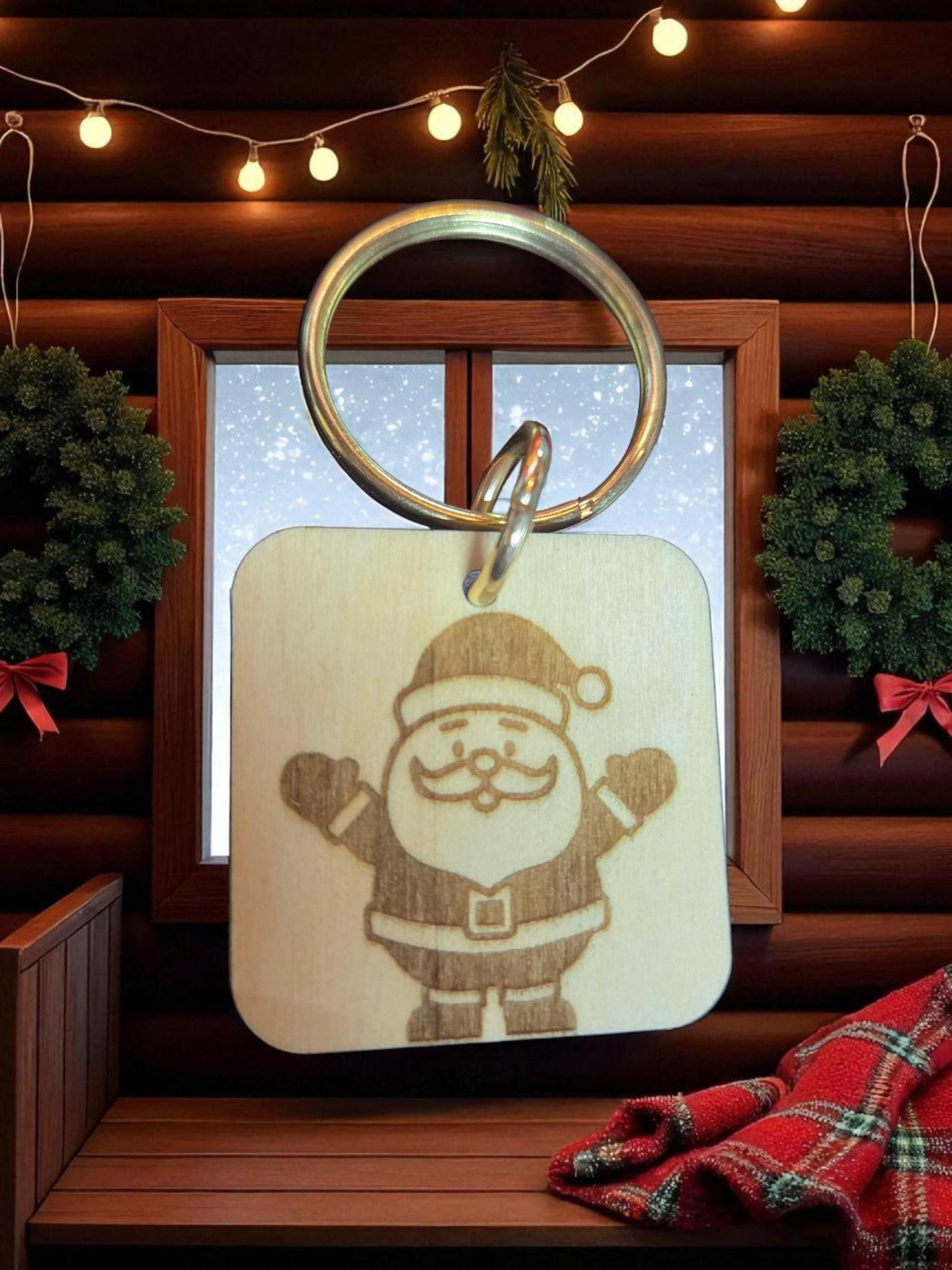 Santa Claus Keychain