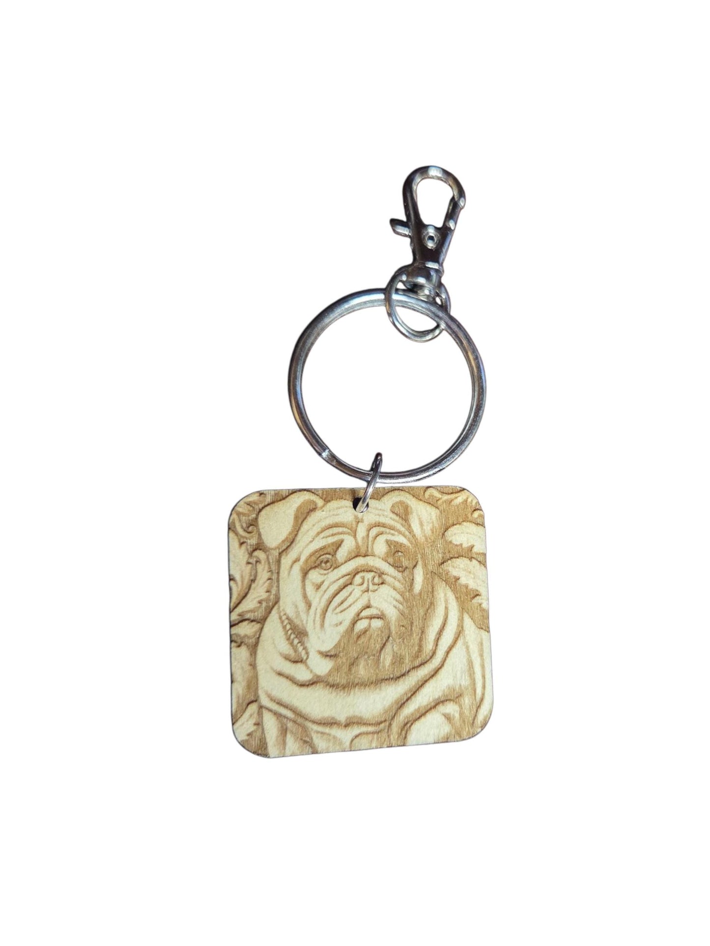 Pug keychain or purse bling