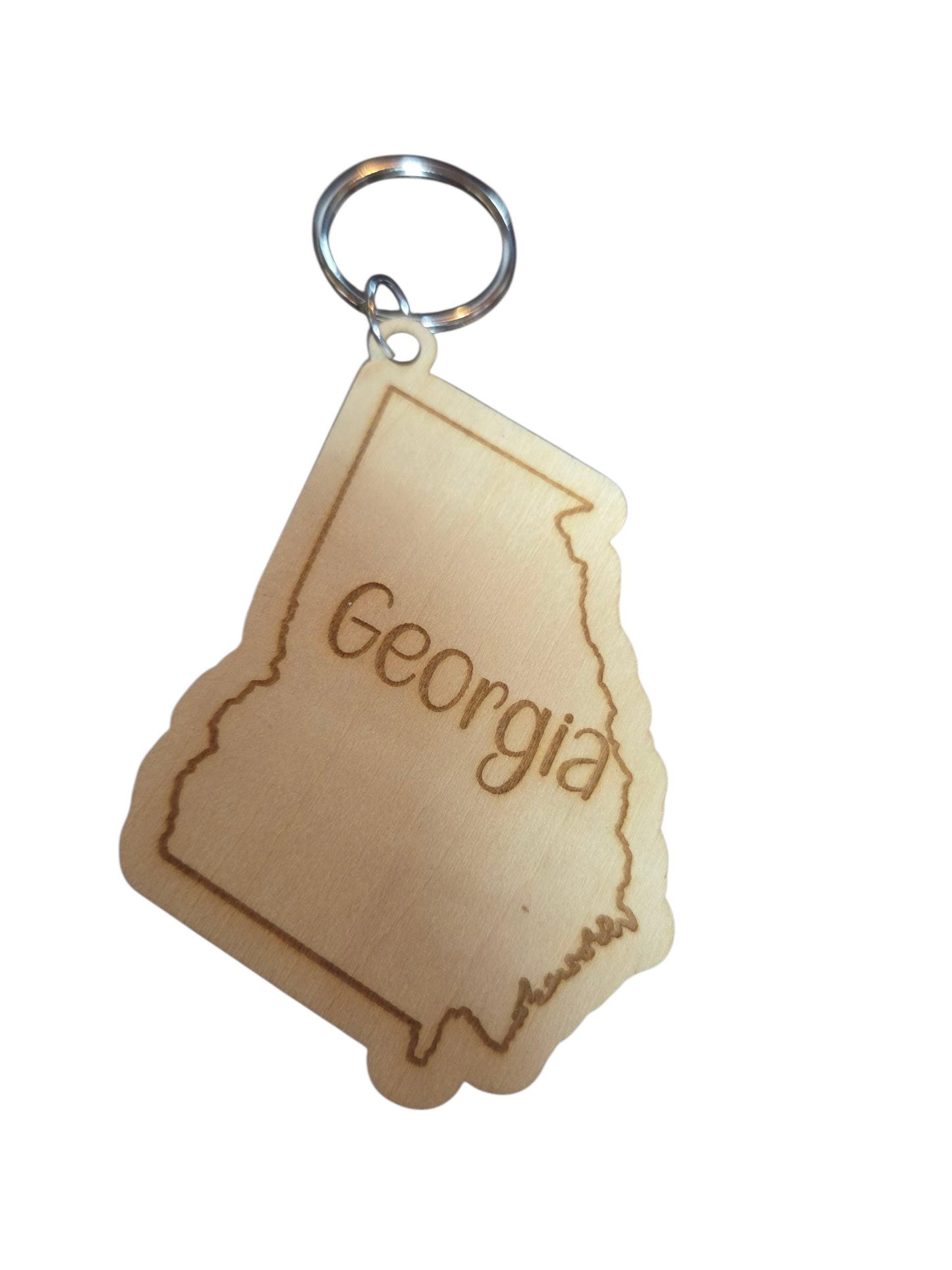 Georgia State Keychain