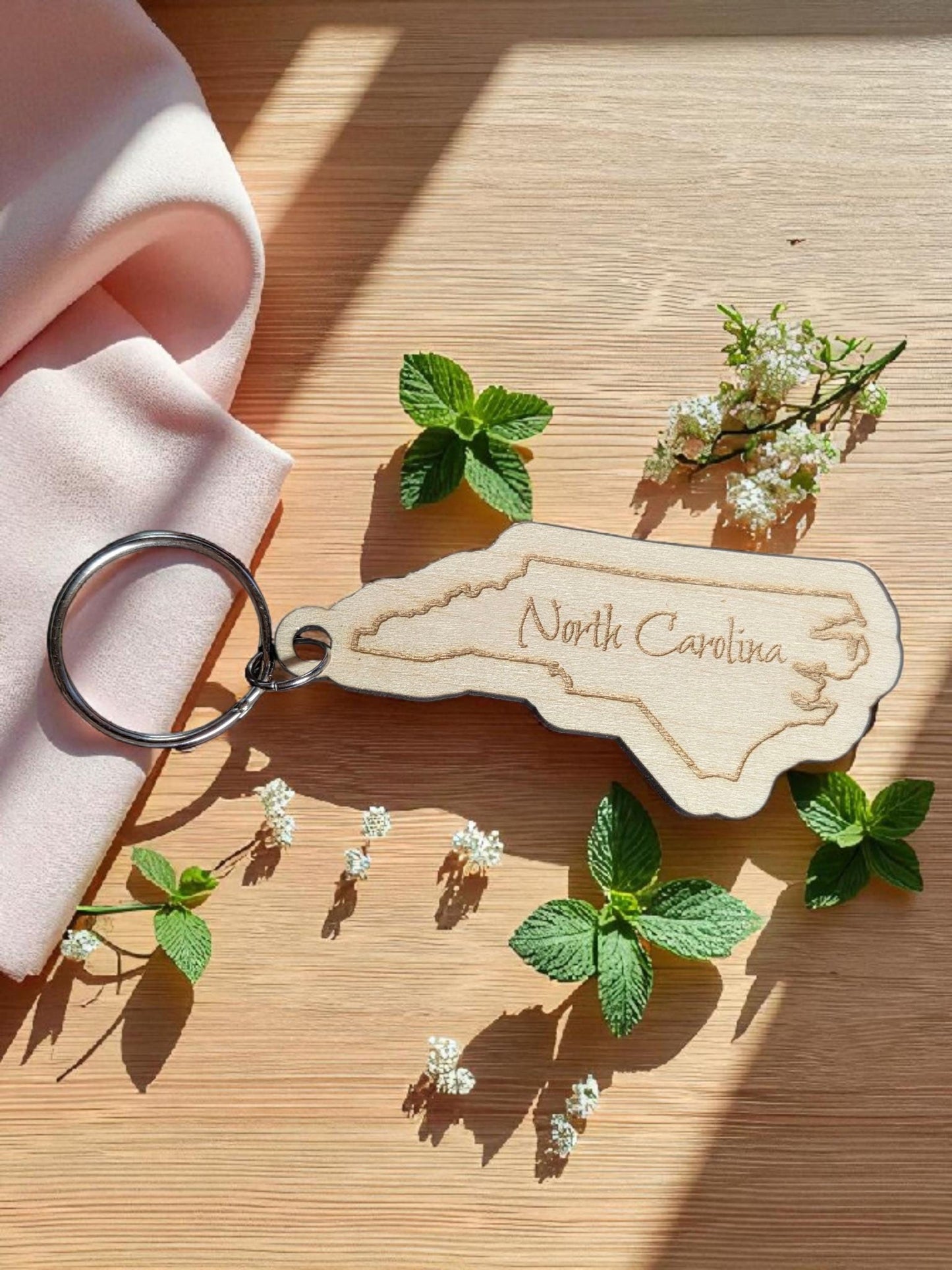 North Carolina Keychain