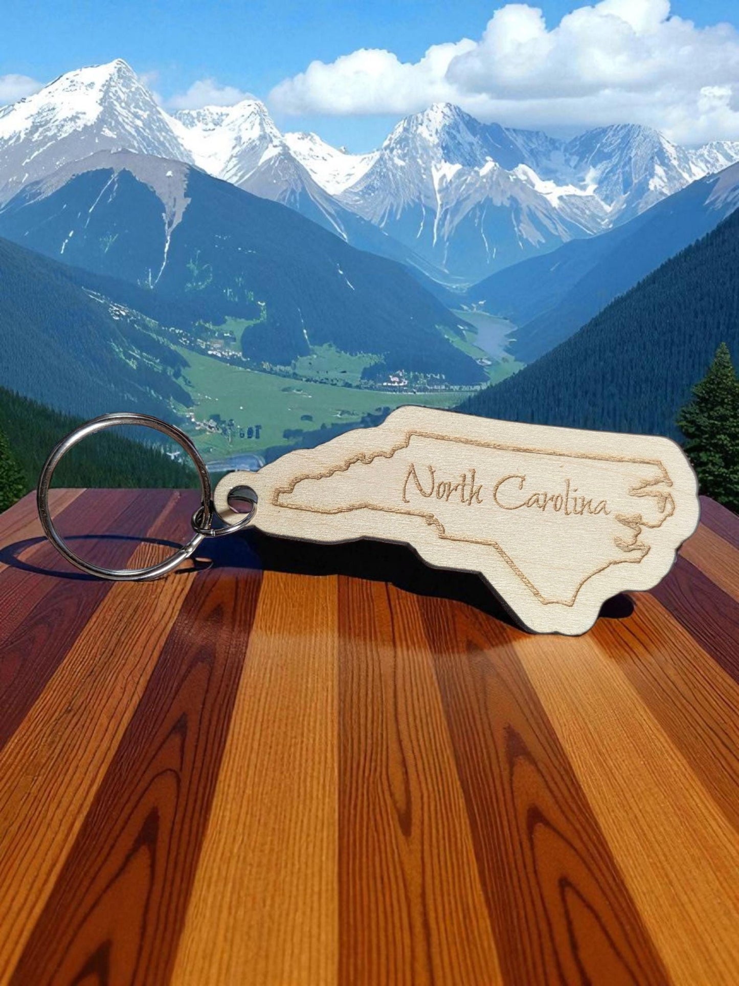 North Carolina Keychain