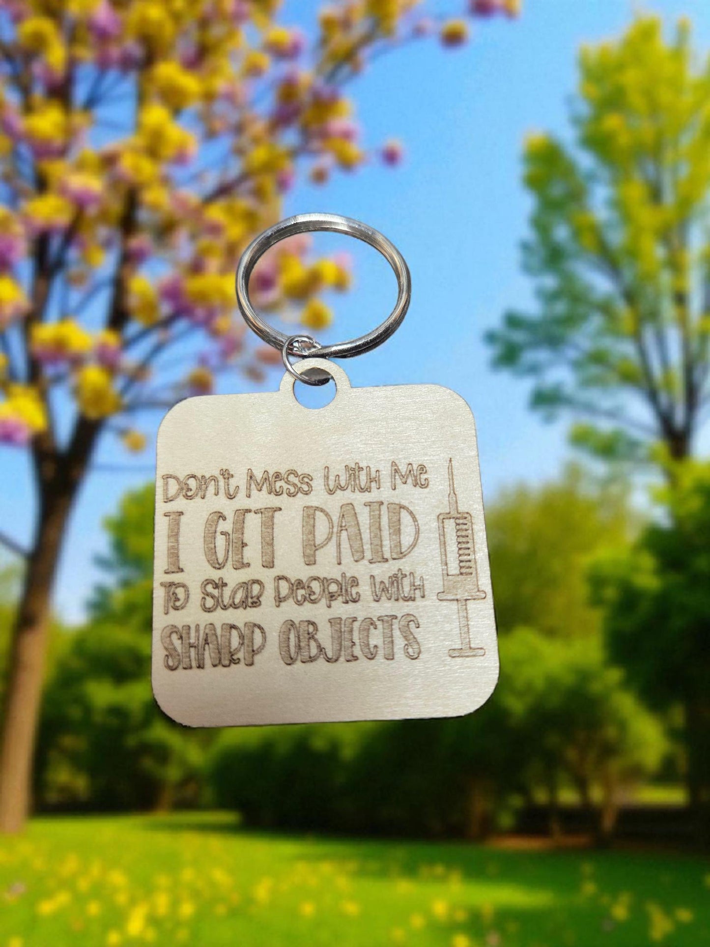 Nurse or Phlebotomists  Keychain