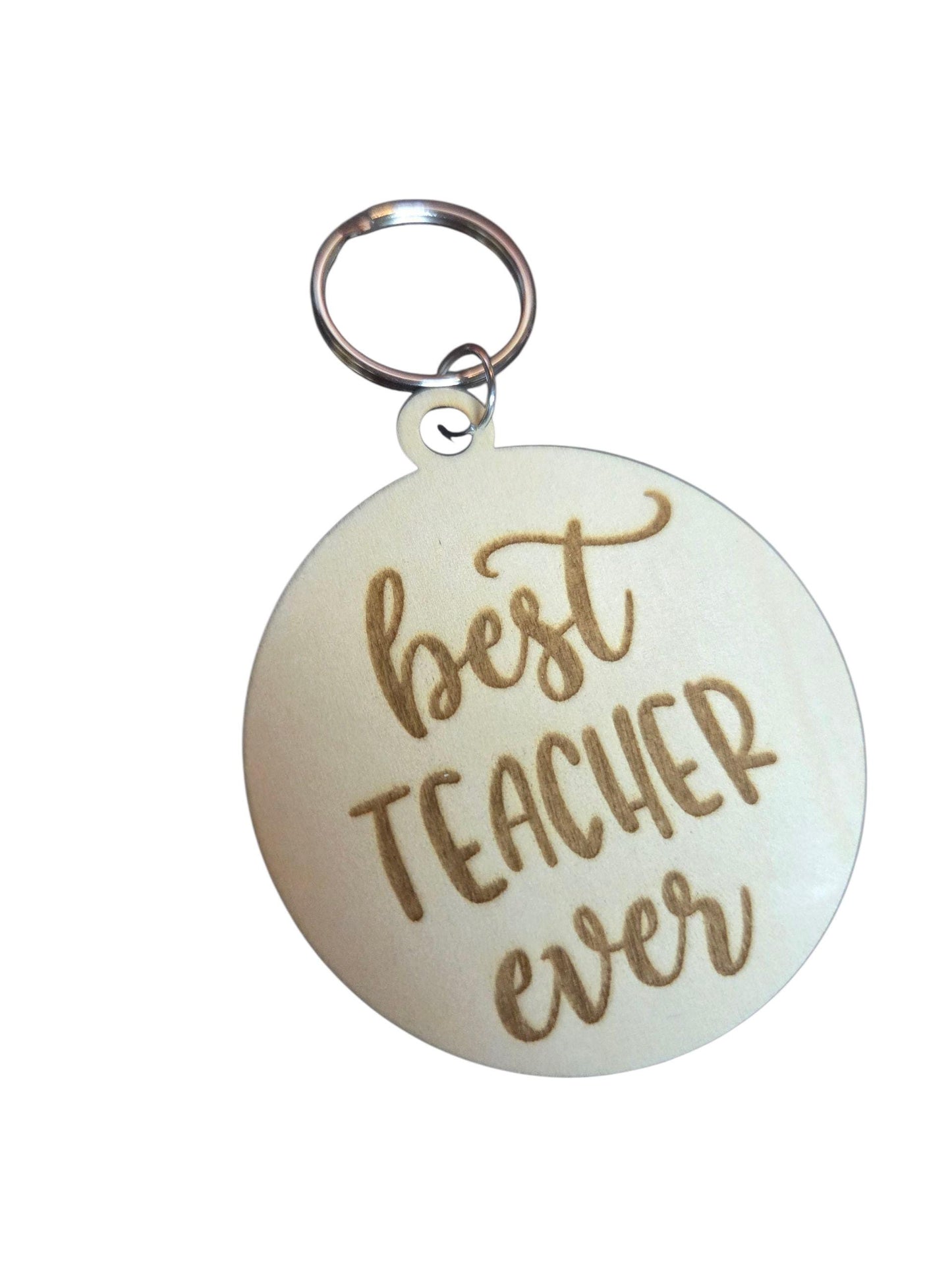 Best Teacher Ever Keychain