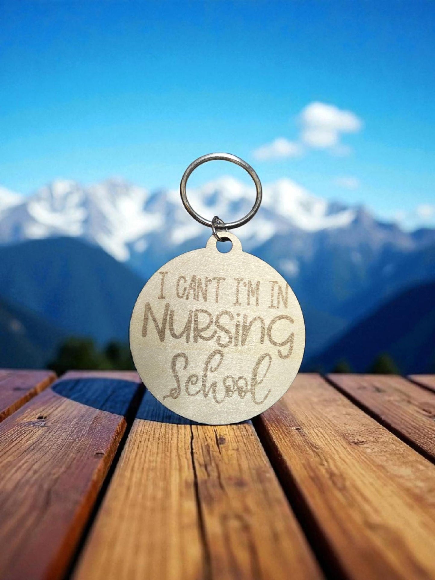 Nursing School Keychain