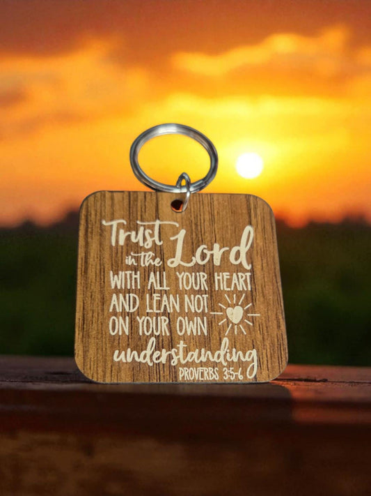 Proverbs 3 Keychain