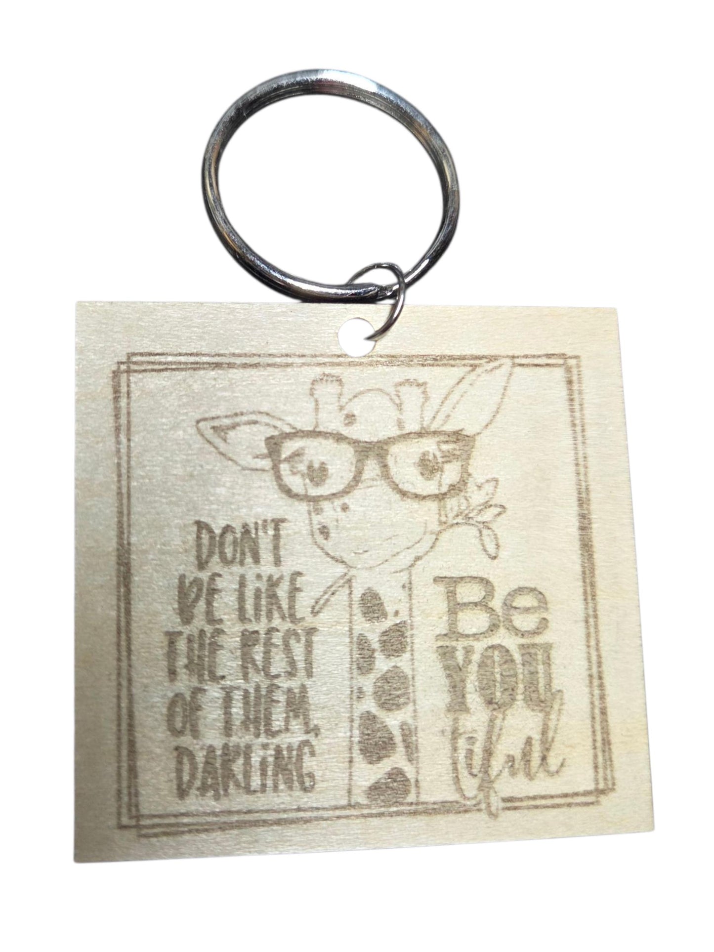Giraffe BeYoutiful Keychain