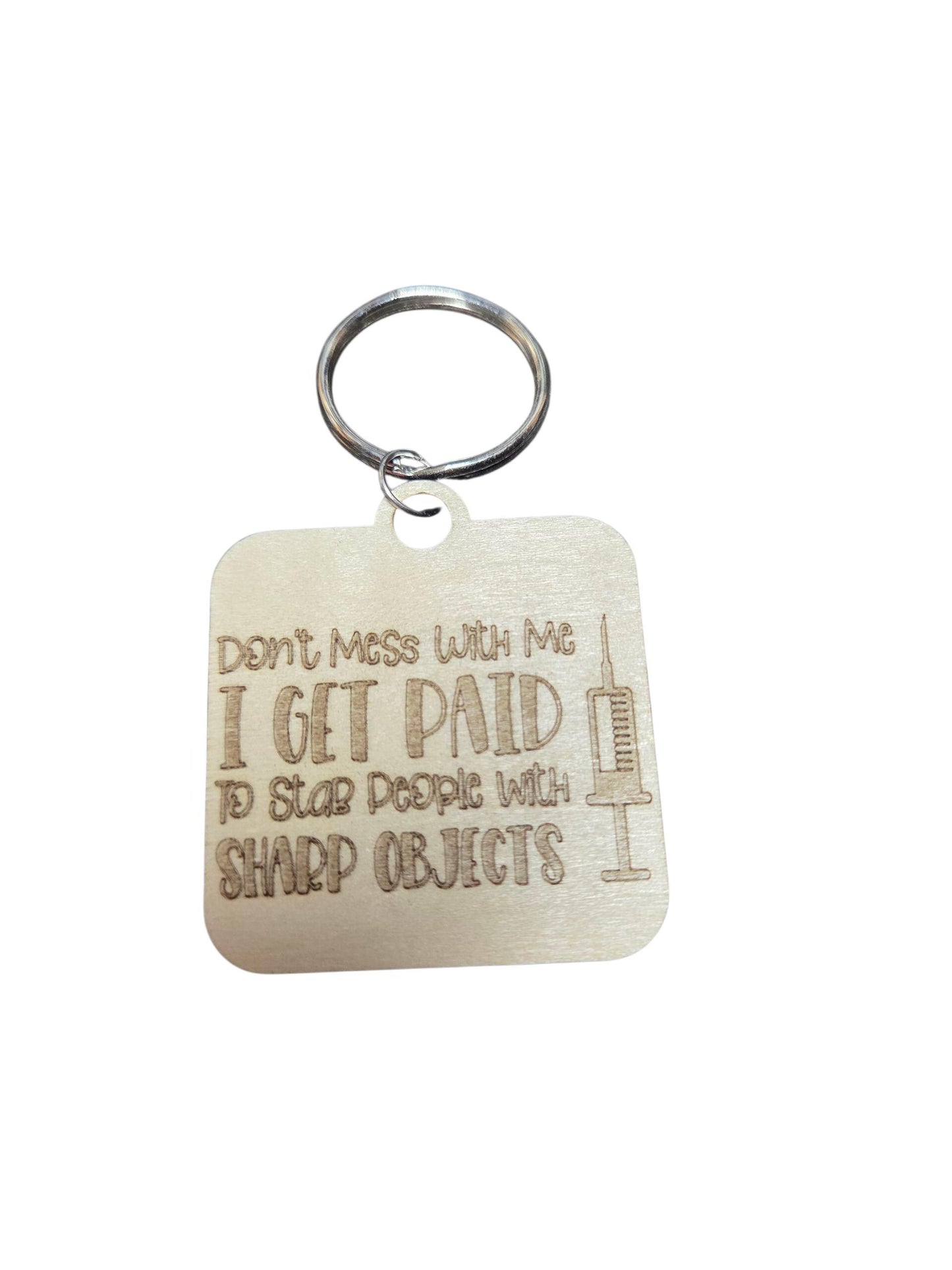 Nurse or Phlebotomists  Keychain