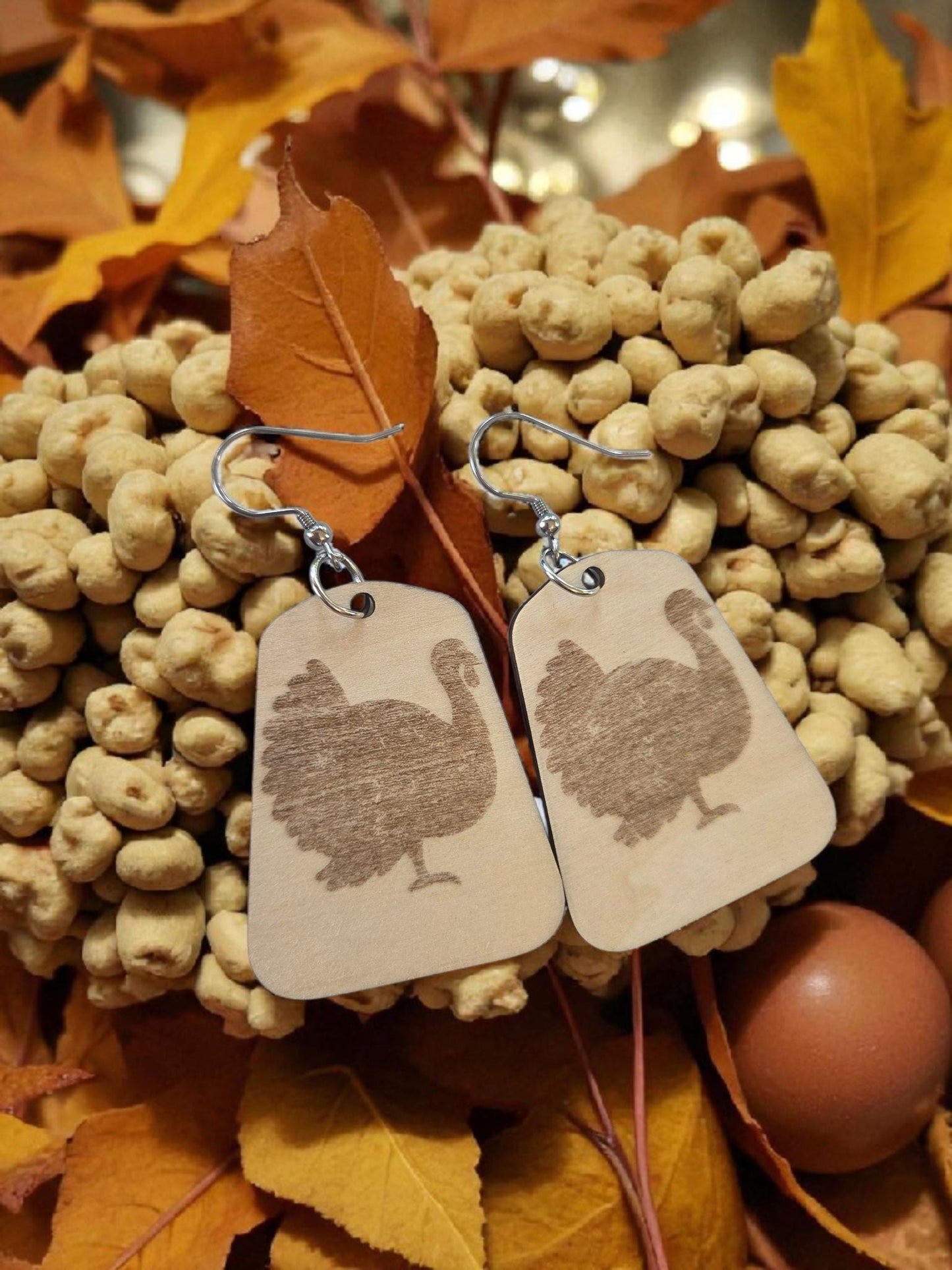 Turkey Engraved Earrings