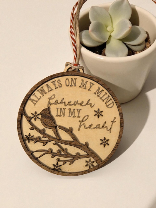 Christmas Memorial Ornament